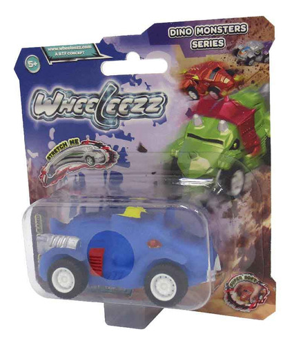 Carrinho Elástico Blitz Bullet Wheeleezz Dino Monsters