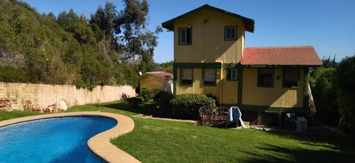 Casa Vista Al Mar Piscina Temperada, Terreno 740 Mts, Única