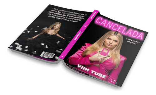 Cancelada, de Tube, Viih. Editorial Agir, capa mole em português, 2021