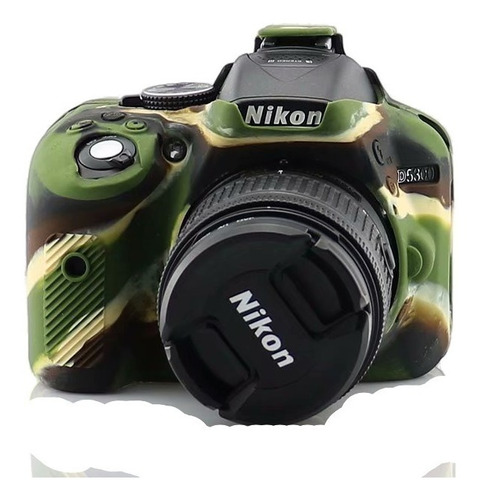 Funda De Silicona Suave Para Cámara Nikon D5300