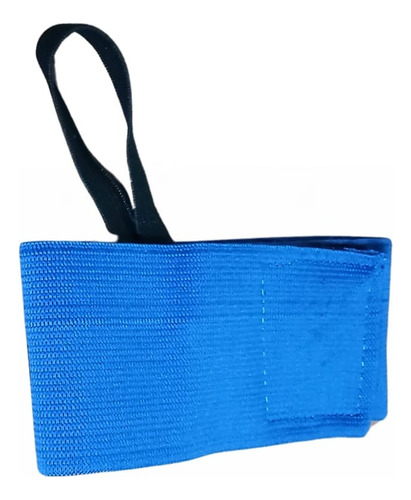 Cinta De Capitán De Futbol Elástica Con Velcro Tsp Azul