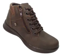 Comprar Bota Corta Piso Dama Casual Cómoda Agujeta Casual Botín