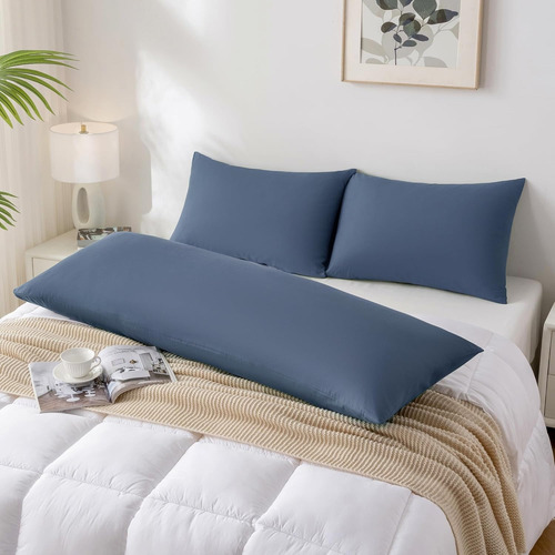 2 Fundas Para Almohada King Size De Algodón Varios Colores