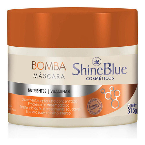 Máscara Shine Blue Bomba 315g