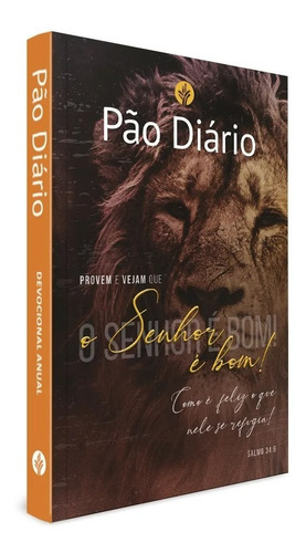 Livro Pão Diário Vol. 25 Capa O Senhor É Bom 2022