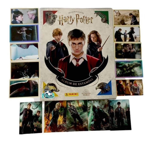Álbum Harry Potter Las Películas + Todas Las Estampas Panini