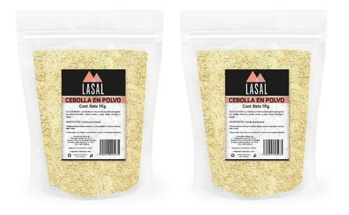 Cebolla En Polvo 1 Kilogramo 2 Piezas