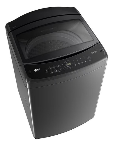 Máquina de lavar LG Top Load Ai Dd 19 Kg com 6 Motion WT19Bv6, cor preta