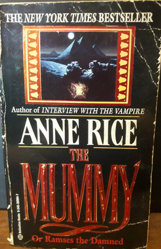 Imagem 1 de 5 de Anne Rice - The Mummy Or Ramses The Damned