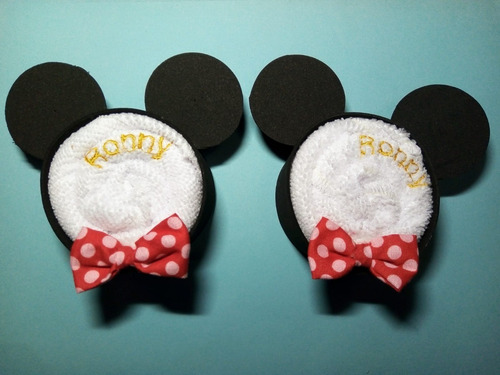 30 Recuerdos Toalla Mickey Y Minnie