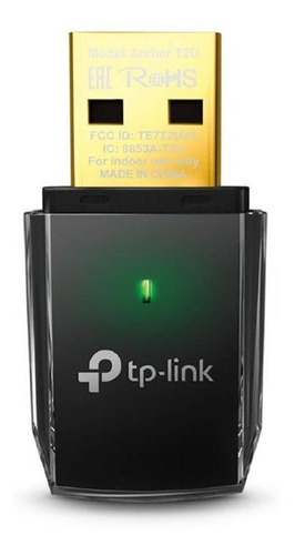 Adaptador Wifi Usb Tp-link Archer T2u Ac600 Dualband Envio