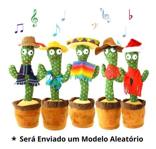 Caquito Repete A Fala, Dança E Toca Música Bluetooth Led