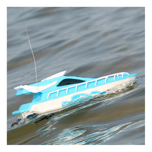 Lancha Subaquática Rc Kids Rc Boat Blue A