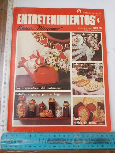Revista Entretenimientos Kena Moreno No 4  1979