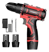 Comprar Parafusadeira Furadeira 3u002F8 Bivolt A 2 Bateria 12v Cor Vermelho Frequência 60hz 110vu002F220v Carregador Ferramentas Elétri