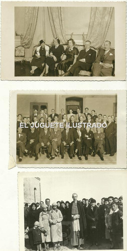 Fg47 Lote X3 Parana Cura Dec1930 Entre Rios Fotos Antigua