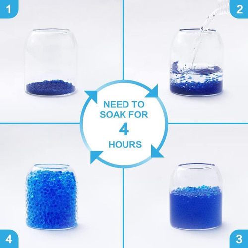 100000 Hidrogel Bolas Orbeez 7-8 Mm Decoration