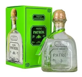 Tequila Patron Silver 1 Litro 1000ml Caja Estuche Mexico