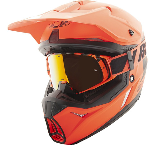 Casco Moto Cross Joe Rocket Rkt 22 Racing Orange