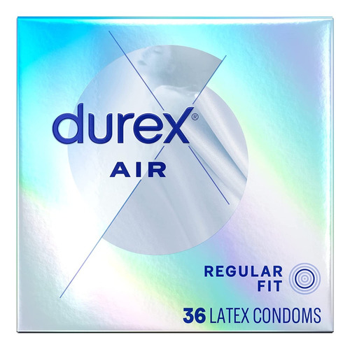 Condones Durex Air Condones Extrafinos, Transparentes De La