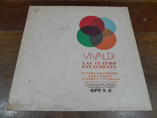 Vinilo -solistas De Zagreb - Vivaldi - Las Cuatro Estaciones