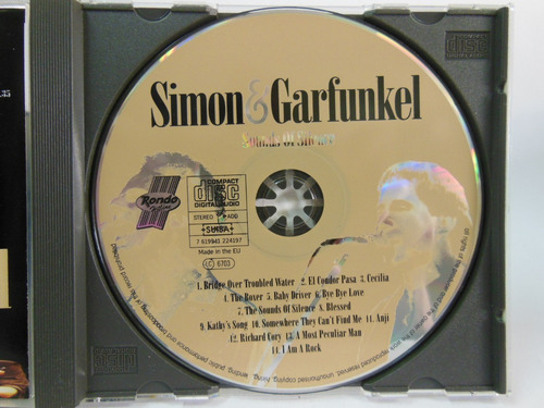 Cd Áudio Simon & Garfunkel Sounds Of Silence 14 Faixas Origi (Usado)