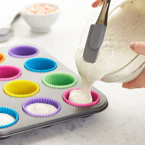 Molde Charola Para Cupcakes Capacillos Cocina Reposteria