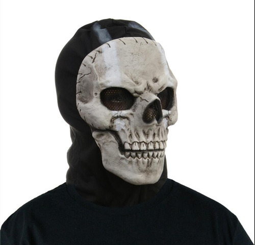 Máscara Completa St Mask Cod Cosplay Airsoft Tactical Skull