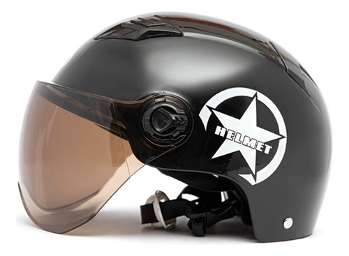 Protector De Ciclismo, Medio Casco, Protección Para Motocicl