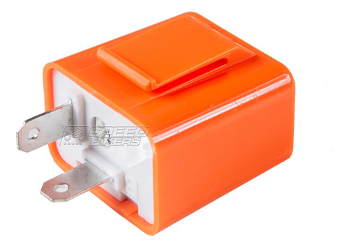 Imagem 4 de 6 de Relê 12v Pisca Setas Led Moto 2 Pinos Universal Strobo