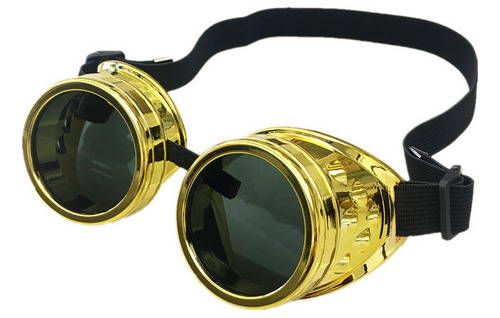 Estilo Steampunk Antiguo Entes Redondos Lentes