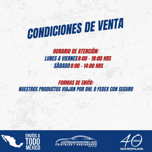 Imagen 7 de 7 de Condensador Para Jetta 2016-2017-2018