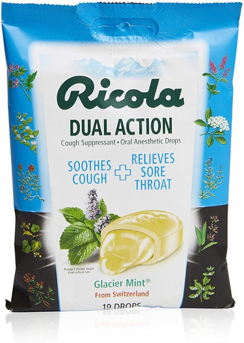 Caramelo Ricola Glaciermint X19 - Unidad a $1311