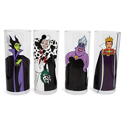 Vasos Tumbler De Disney Villanos De 10 Onzas, Juego De ...