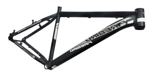 Cuadro De Bicicleta Mtb Rodado 26 Fire Bird Color Negro Con Blanco