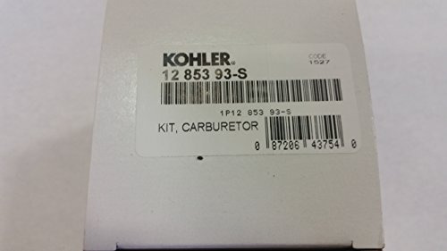 Kohler 12-853-93-s Lawn & Garden Equipment Carburetor Rebuil
