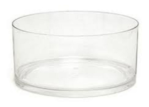 Ensaladera Bowl Frutera Acrilico Doble Base