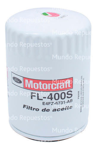 Filtro Aceite Ford Mondeo 2000 Cjba Duratec-ve Sefi 2.0 2004