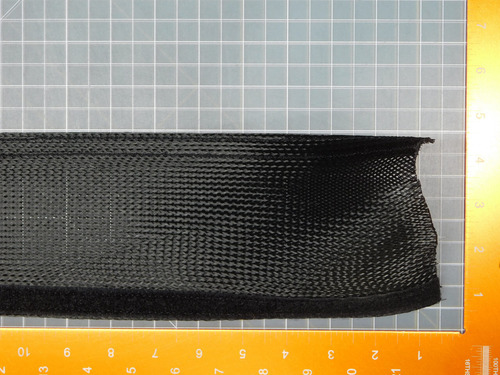 Lot Of 3 Techflex Fwn2.00-blk Braided Wraparound Sle Ccs