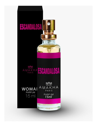 Perfume Escandalosa 15ml Amakha Paris O Melhor 