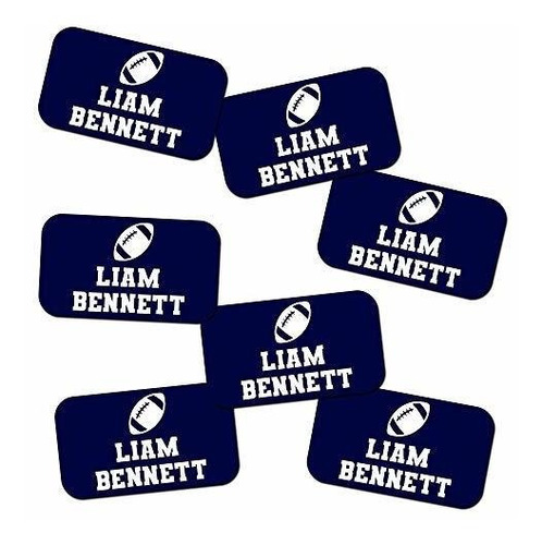 Etiqueta - Personalized X-small Sports Name Labels (63 Ct.) 