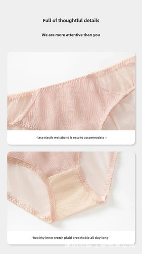Ropa Interior Acolchada Sin Costuras Para Mujer Con Dobladil