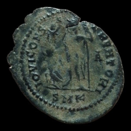 Moneda Imperio Romano. Ae Follis De Licinio I 313-315 Dc (Usado)