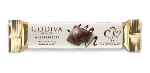 Godiva Masterpieces Chocolate Premium Oscuro Ganache Heart