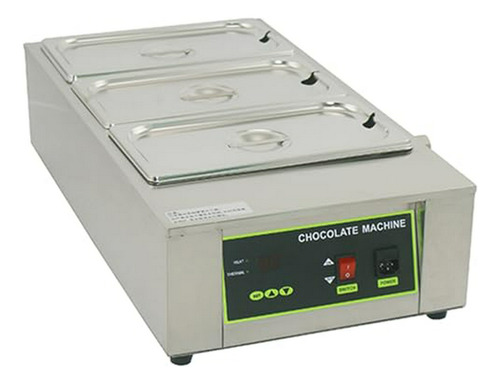 Máquina De Templado De Chocolate, Crisol Eléctrico Comercial