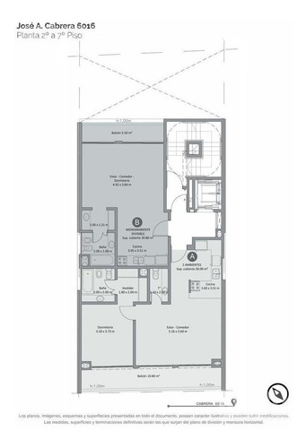 Imagen 9 de 28 de Venta Departamento Semipiso De 2 Ambientes En Palermo Hollywood