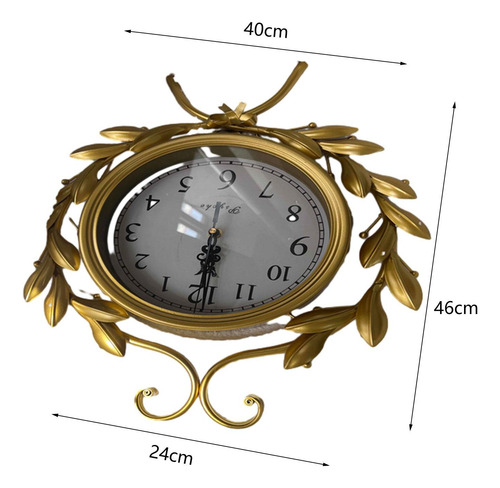 Reloj De Pared Moderno Reloj Decorativo Reloj De Dorado