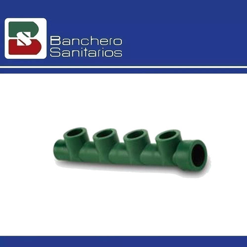 Colector Tigre Fusion Verde 32 C/4 Bajadas De 25
