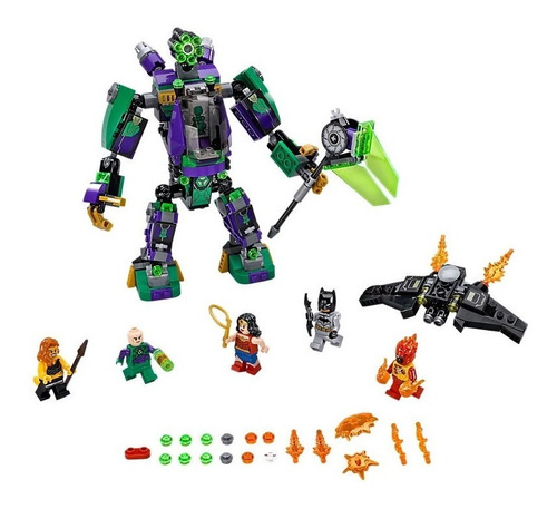 Lego Dc Súper Heroes Robot De Lex Luthor 76097 406