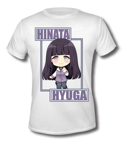 Playera Anime Naruto Shippuden Hinata Hyuga Chibi 